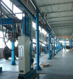 خط تصنيع كابلات الجهد المتوسط والعالي (110 كيلو فولت)